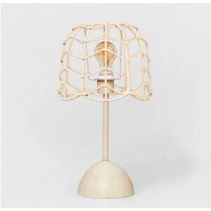 Pillowfort Natural Rattan Table‎ Lamp - Target